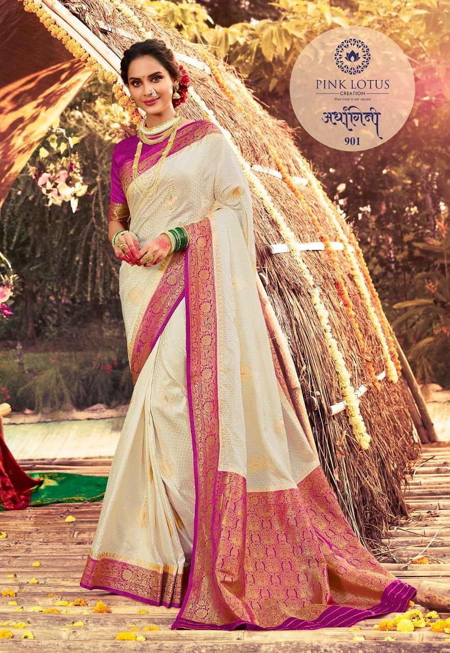 ARDHANGINI BY PINK LOTUS 901 TO 914 SERIES INDIAN TRADITIONAL WEAR
